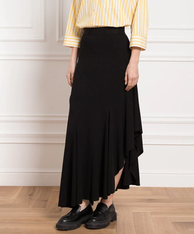 Max Mara Mestella Black Skirt 3 Max Mara Mestella Black Skirt - Image 3