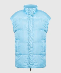 Blue Quilted Vest