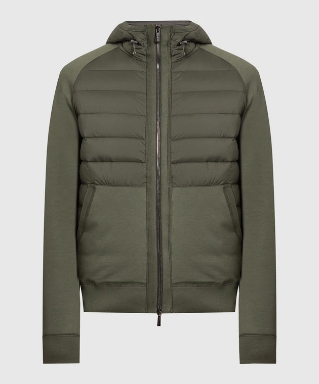 Green Down Jacket Chirico-S3F 1 Green Down Jacket Chirico-S3F