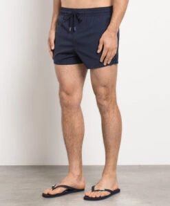 Vilebrequin Micro Carreaux Blue Wool Swim Shorts -Summer Fashion Clothing 8687ab85 617d 49bb aecc 623189b424df