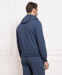 Blue Melange Sports Jacket -Summer Fashion Clothing 881cb283 28e1 4f4f b456 82ed85101da2