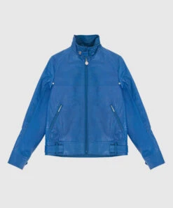 Children's Blue Reptile Skin Jacket