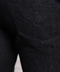 Black Jeans With Logo Embroidery -Summer Fashion Clothing 8af26933 b016 4303 9961 9f93d784cd97