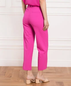 THEORY Pink Pants Made Of Wool -Summer Fashion Clothing 8bf06b9d 00b9 4b41 aa17 14fd243af7c7