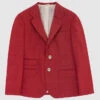 Patterned Wool Jacket For Children