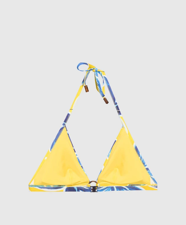 Vilebrequin Yellow Bodice From Flechett Swimsuit In A Print 2 Vilebrequin Yellow Bodice From Flechett Swimsuit In A Print - Image 2