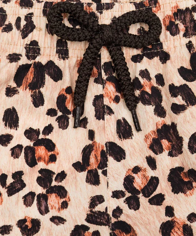 Vilebrequin Children's Beige Gaya Printed Swimming Shorts 3 Vilebrequin Children's Beige Gaya Printed Swimming Shorts - Image 3