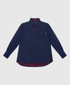 Children's Blue Shirt With Logo