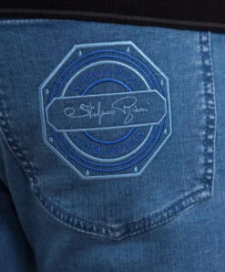 Blue Jeans With Logo Embroidery 9 Blue Jeans With Logo Embroidery -Summer Fashion Clothing 93693ad3 14e4 4b6a 82c9 0762f60c431d