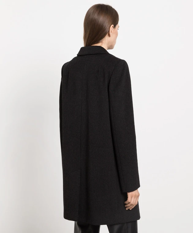 Dolce & Gabbana Gray Wool And Cashmere Coat 4 Dolce & Gabbana Gray Wool And Cashmere Coat - Image 4