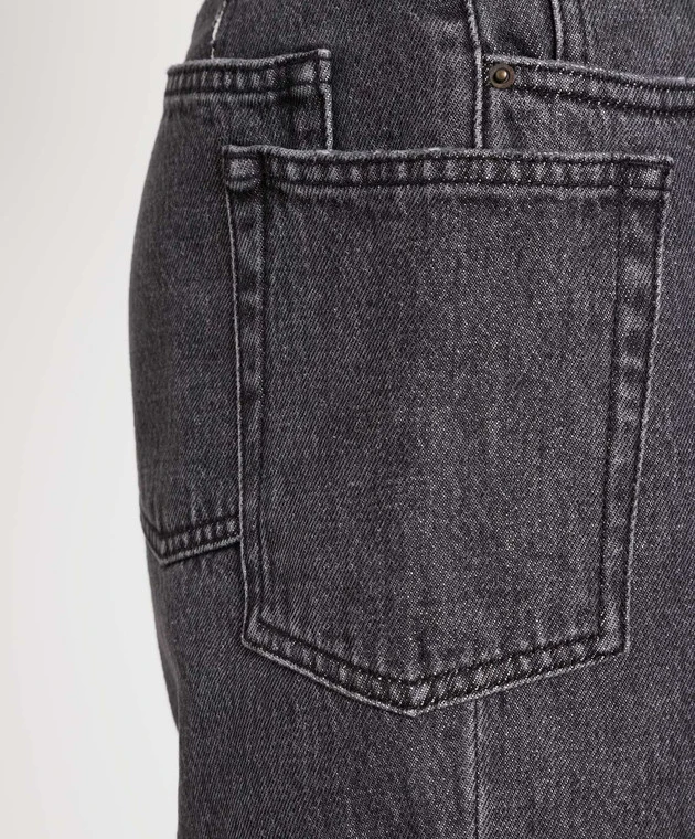 Gray Boyfriend Jeans With Cutouts 5 Gray Boyfriend Jeans With Cutouts - Image 5