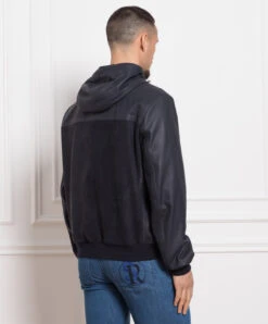 Blue Leather Jacket With Perforation 8 Blue Leather Jacket With Perforation -Summer Fashion Clothing 9cb4e9d8 e606 4aa8 b1eb be335b2f30b3