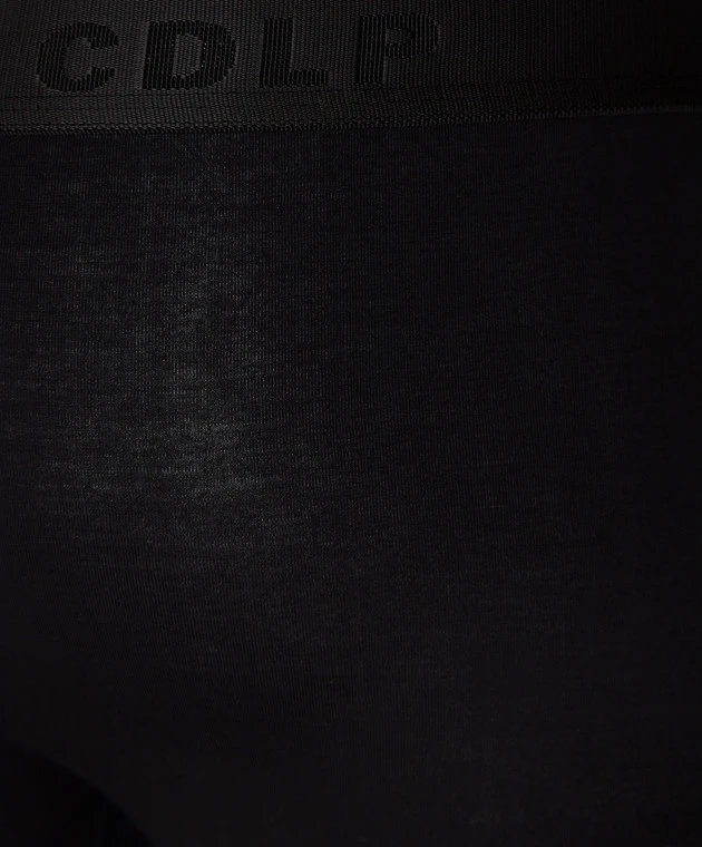 Set Of Black Briefs With Logo 4 Set Of Black Briefs With Logo - Image 4