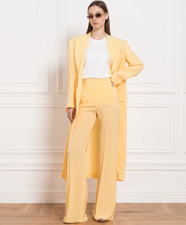 Persia Yellow Flared Pants 2 Persia Yellow Flared Pants - Image 2