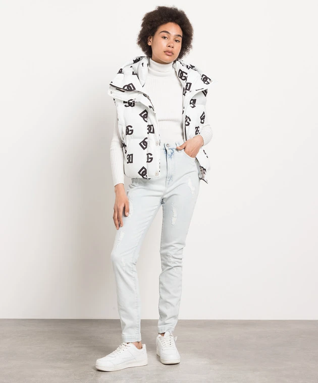 Dolce & Gabbana Blue Skinny Jeans With Slits 2 Dolce & Gabbana Blue Skinny Jeans With Slits - Image 2