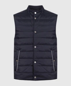 Peserico Blue Down Vest