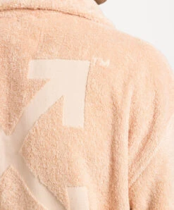 Off-White Orange Robe With Logo Embroidery -Summer Fashion Clothing a0b87364 ee6d 41c8 b6a1 89c3508d57bb