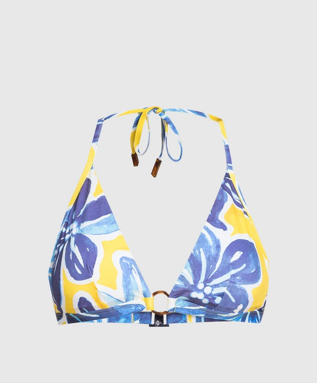 Vilebrequin Yellow Bodice From Flechett Swimsuit In A Print 1 Vilebrequin Yellow Bodice From Flechett Swimsuit In A Print