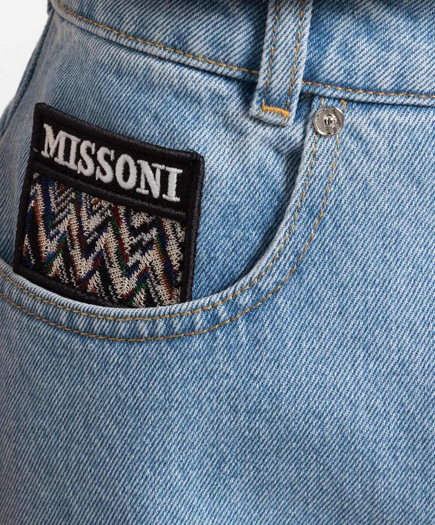 Missoni Blue Jeans With Logo 5 Missoni Blue Jeans With Logo - Image 5