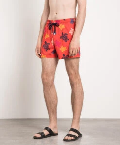 Vilebrequin Moorise Red Print Swim Shorts -Summer Fashion Clothing a31a71cb 9a13 486d 961c 3c91e18a7445