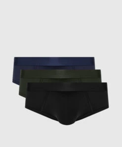 Set Of Briefs With Logo