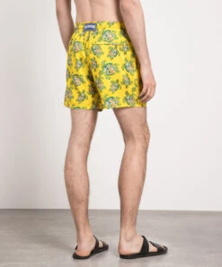 Vilebrequin Mahina Yellow Printed Swimming Shorts -Summer Fashion Clothing a4279a6a 9a34 43db b0c7 e40a06e1e503