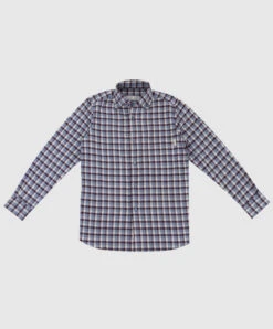 Children's Light Blue Checked Shirt