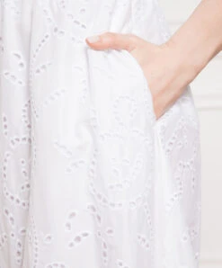 MAX & Co. White Dress With Broderie Embroidery 9 MAX & Co. White Dress With Broderie Embroidery -Summer Fashion Clothing a5106fd4 3fbe 4816 941b 64064a5176bc