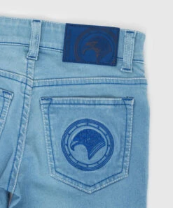 Baby Blue Jeans With Embroidery -Summer Fashion Clothing a5aaf10e 3dd8 4574 9c9a bc4f414e58e9