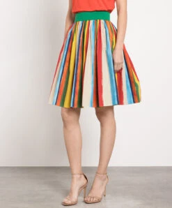 Dolce & Gabbana Striped Skirt 7 Dolce & Gabbana Striped Skirt -Summer Fashion Clothing a7a1b51e 5864 4372 953b da51476411f7