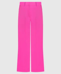 THEORY Pink Pants Made Of Wool