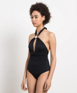 Giovanna Black Draped Swimsuit 7 Giovanna Black Draped Swimsuit -Summer Fashion Clothing a8641480 77de 436f ab64 e42445cfe91f