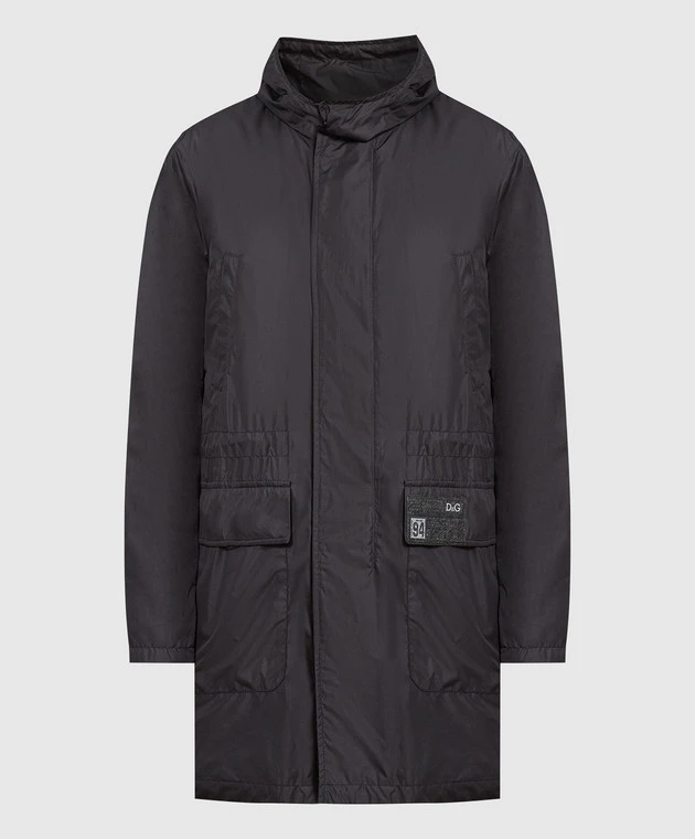 Dolce & Gabbana Gray Raincoat 1 Dolce & Gabbana Gray Raincoat