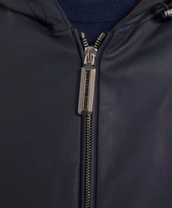 Blue Leather Jacket With Perforation 9 Blue Leather Jacket With Perforation -Summer Fashion Clothing aa19680b bb73 464a 9757 b0f86e4df996