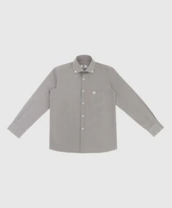 Children's Olive Patterned Shirt