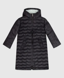 Children's Black Down Jacket Bazinar