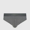 Pureness Gray Logo Briefs