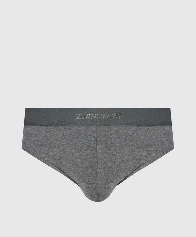 Pureness Gray Logo Briefs 1 Pureness Gray Logo Briefs