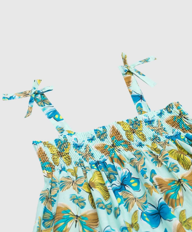 Vilebrequin Children's Blue Sundress Gloss In Print 3 Vilebrequin Children's Blue Sundress Gloss In Print - Image 3