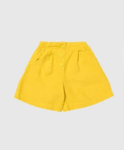 Il Gufo Children's Yellow Shorts
