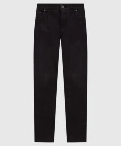 Dolce & Gabbana Black Jeans With A Worn Effect