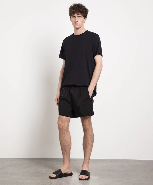 Black Swimming Shorts 2 Black Swimming Shorts - Image 2