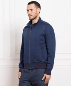 Blue Jacket Made Of Linen, Silk And Cashmere 7 Blue Jacket Made Of Linen, Silk And Cashmere -Summer Fashion Clothing b2c99b1c 3008 4bc8 9965 2c17064b7aa6