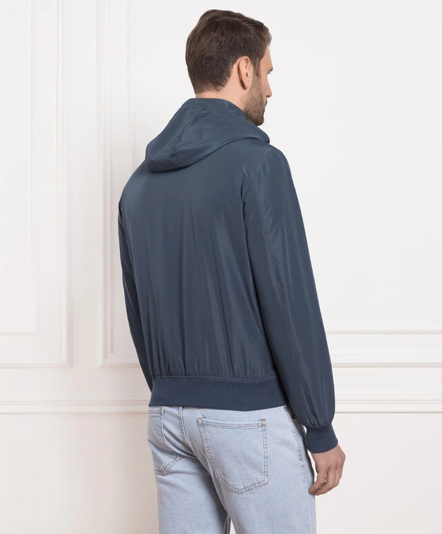 Blue Windbreaker 4 Blue Windbreaker - Image 4