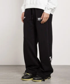 Off-White Black Sweatpants With Logo -Summer Fashion Clothing b4f52923 b126 4c9d bc8e 46dfc9048e37