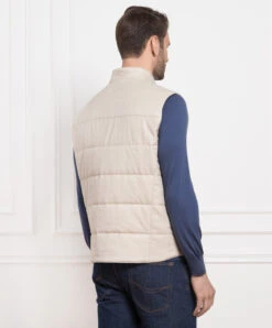 Beige Vest Made Of Wool -Summer Fashion Clothing b561bc85 807f 44fc 93a3 0cf463cc3e6c