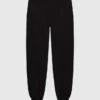 Alexander McQueen Black Joggers With Mcqueen Graffiti Print