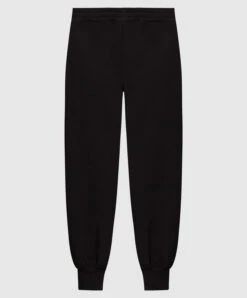 Alexander McQueen Black Joggers With Mcqueen Graffiti Print