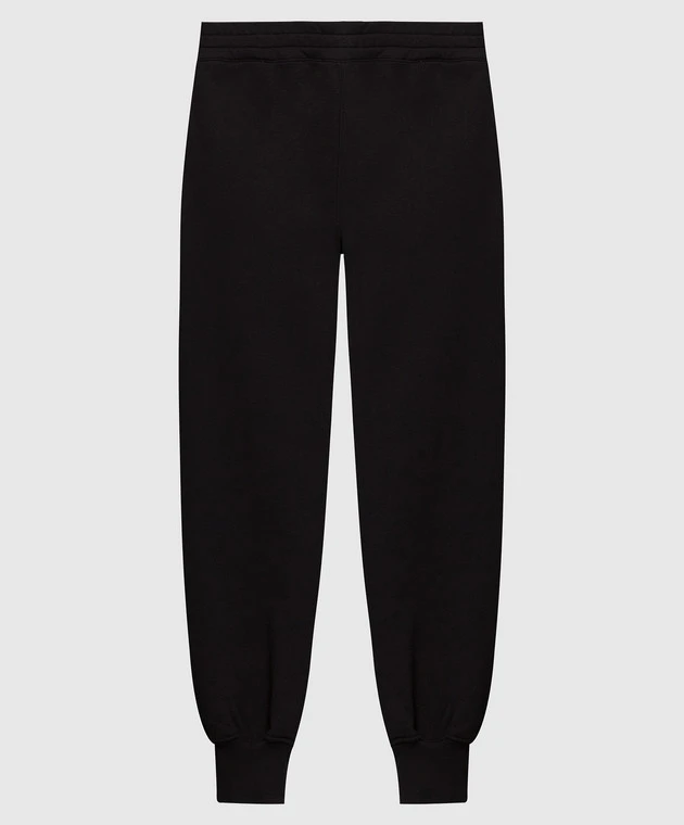 Alexander McQueen Black Joggers With Mcqueen Graffiti Print 1 Alexander McQueen Black Joggers With Mcqueen Graffiti Print