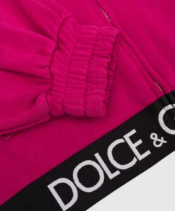 Dolce & Gabbana Children's Pink Sports Jacket With Logo Print 5 Dolce & Gabbana Children's Pink Sports Jacket With Logo Print -Summer Fashion Clothing b5e09ebe 0e55 4fec 94eb db1d1c8c7e8c
